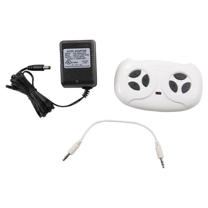 🚓 12V Police Car Ride-On with Remote Control, Real Megaphone, Music, LED Siren &amp; Bluetooth – For Kids Ages 3-8