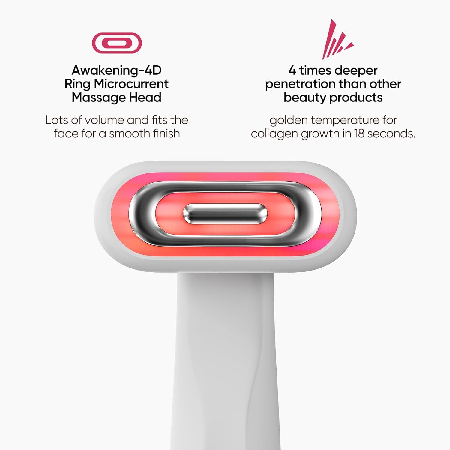 SMOOTHGLOW 2.0 PRO Awakening-4D 9-in-1 Red Light Therapy Wand  Home Facial Rejuvenation &amp; Anti-Aging Skincare Device
