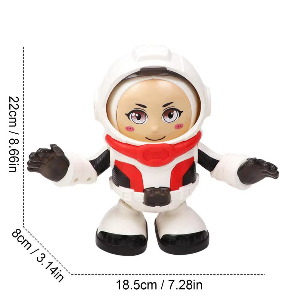 360° Spinning Robot Toy for Kids – Music, Dancing, Colorful Lights, Smart Interactive Electronic Toy for Toddlers &amp; Babies