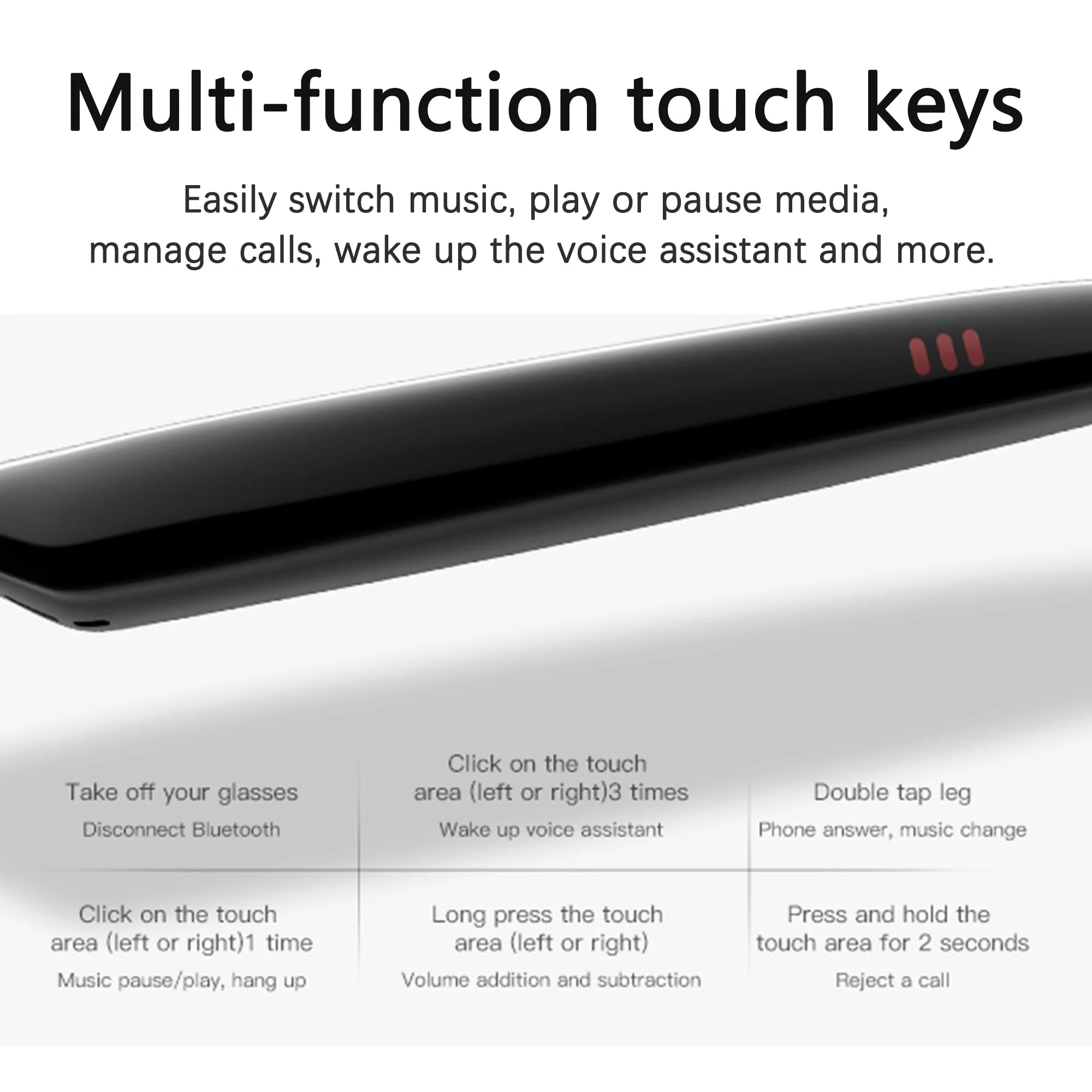 AI Smart Glasses | DeepSeek R1 &amp; Gemini 2.5 Chat Integration | 164 Languages Translation | Bluetooth Music &amp; Calling | Color-Changing Lenses | IP67 Waterproof