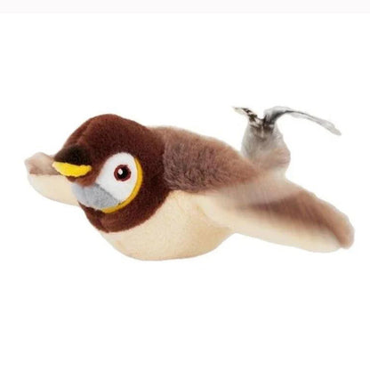 USB Interactive Flying Bird Cat Toy – Electronic Pet Simulation Sparrow Toy