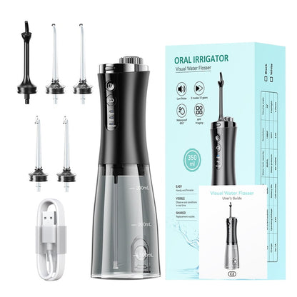 Visual Cordless Water Flosser with 1080P Camera – Next-Level Teeth Cleaning