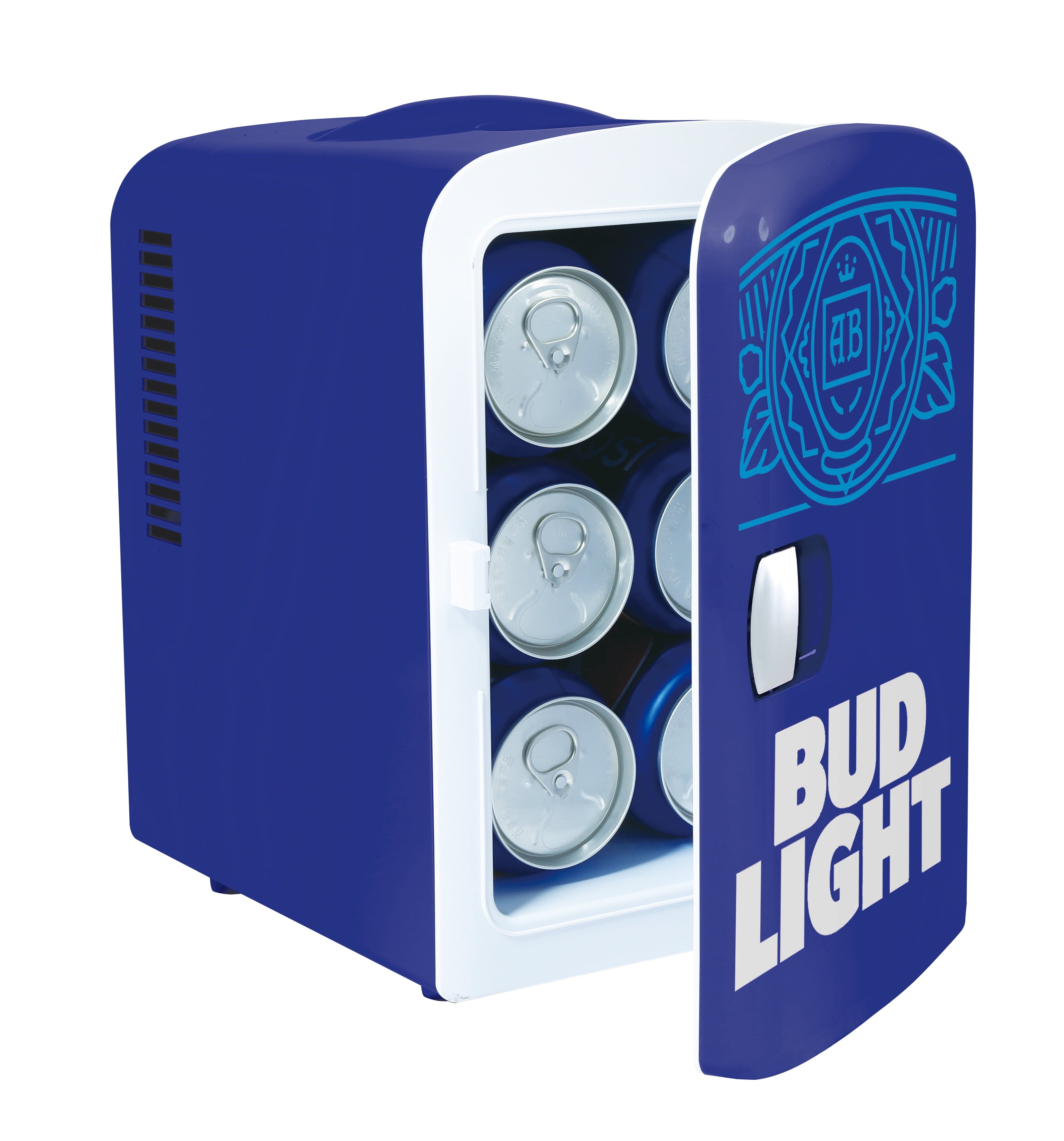 MIS137BULT 6-Can Mini Beverage Cooler – Blue (4 Liter Capacity)
