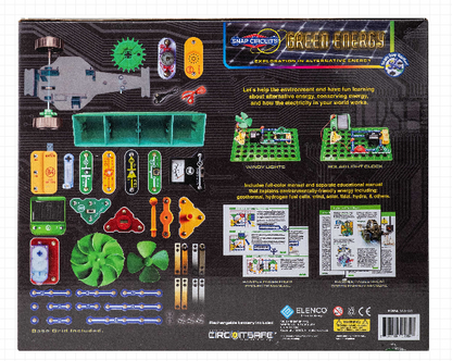 Green Energy SCG225 Electronics Science Kit – 125 Project STEM Educational Toy for Kids Ages 8+