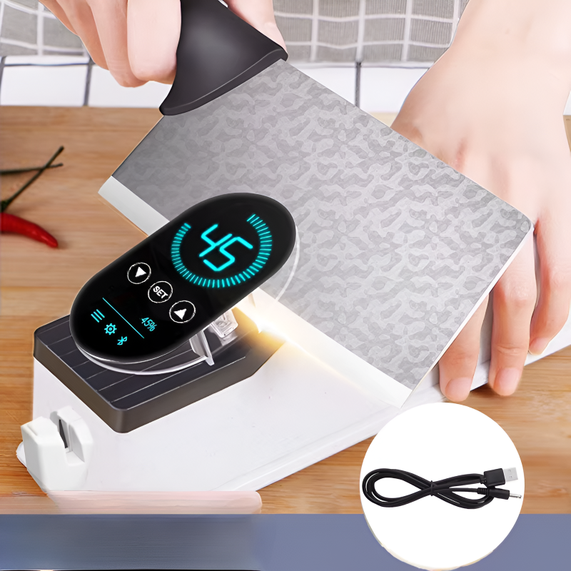 Electric Knife &amp; Scissor Sharpener – Fast, Safe, and Effortless Precision Sharpening at Home