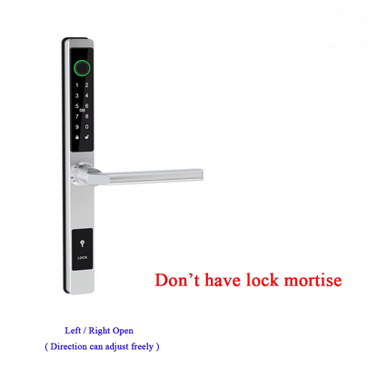 Waterproof Smart Lock for Sliding Doors – Fingerprint, Password &amp; Card Access with Keyless Entry