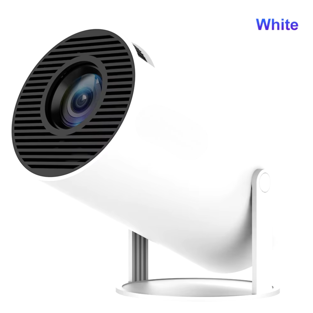 CineCast™ HY300 PRO Smart Projector – 4K Ready, WiFi 6, Portable Home Theater Experience