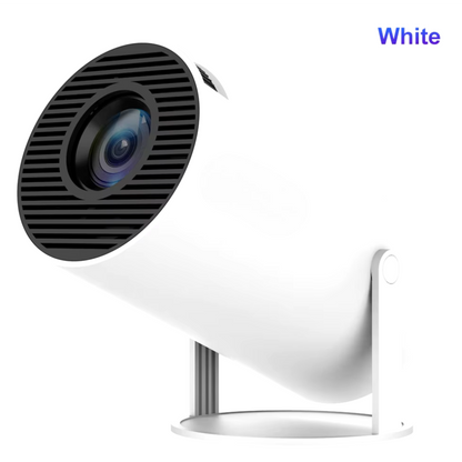 CineCast™ HY300 PRO Smart Projector – 4K Ready, WiFi 6, Portable Home Theater Experience